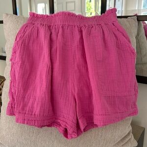 Aeries Pink Shorts